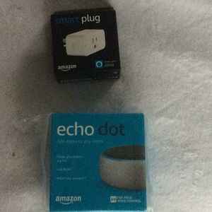 Amazon echo dot with Amazon smart plug